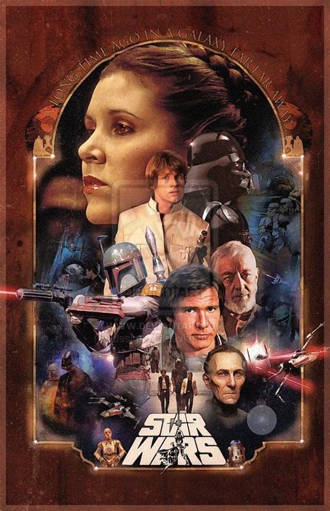 Star Wars A Long Time Ago Poster By Jdesigns79 On Deviantart Star