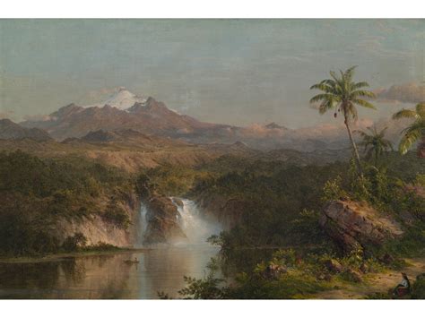 Frederic Edwin Church View Of Cotopaxi 1857 The Ibis