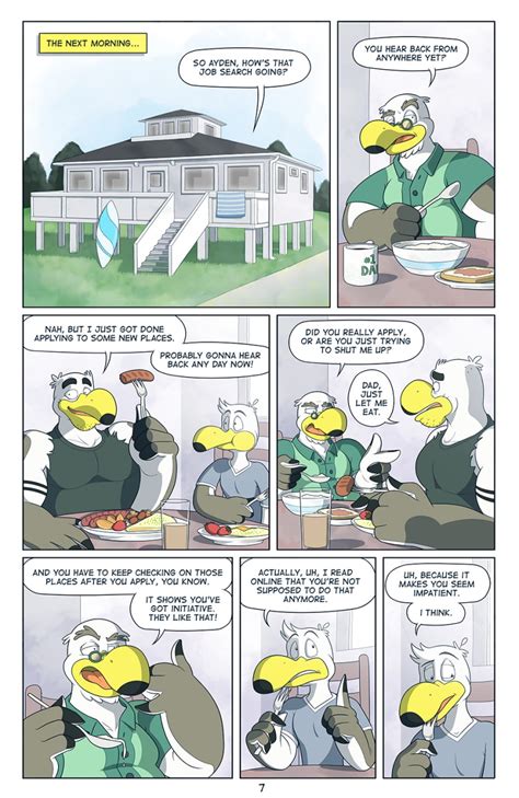 The Big Imageboard Tbib Anthro Anti Dev Avian Bird Brothers Comic Dialogue Eating Father