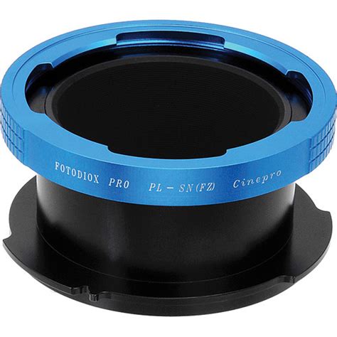 fotodiox pro lens mount adapter pl to sony fz mount pl fz pro