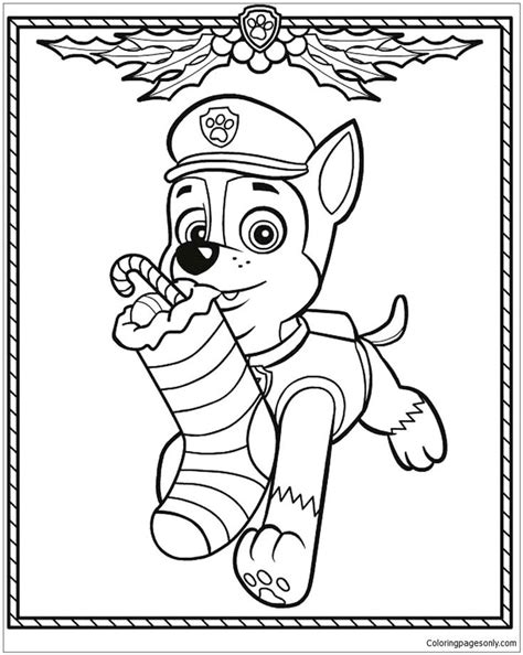Play paw patrol coloring games with the colorful pages and catching eyes. Paw Patrol Christmas Coloring Pages Full Screen Download ...