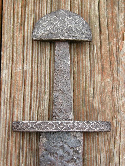 Authentic Viking Armor Exceptional Silver Decorated Viking Sword 10th