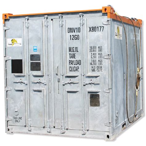 Dnv 8 X 10 Open Top Container Tiger Offshore Rentals