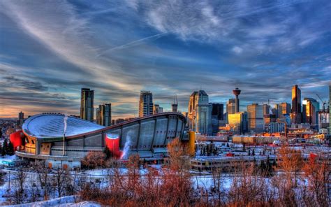 Calgary En Alberta Canada Wallpaper Tourisme Paysage De La Photographie