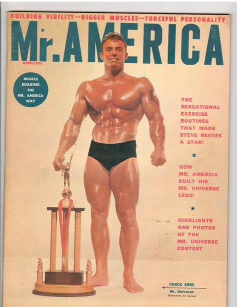 Mr America Bodybuilding Muscle Fitness Magazinechuck Sipes 4 61 Muscle Magazine Fitness