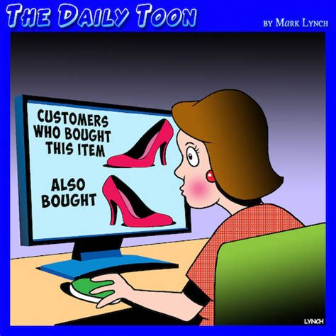 Online Shopping By Toons Media And Culture Cartoon Toonpool