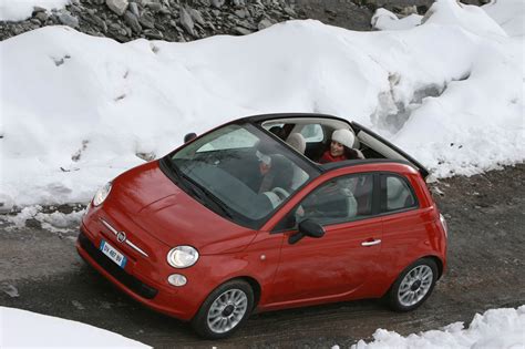 New Fiat 500c With Sliding Soft Roof Fiat 500c Convertible 65 Paul