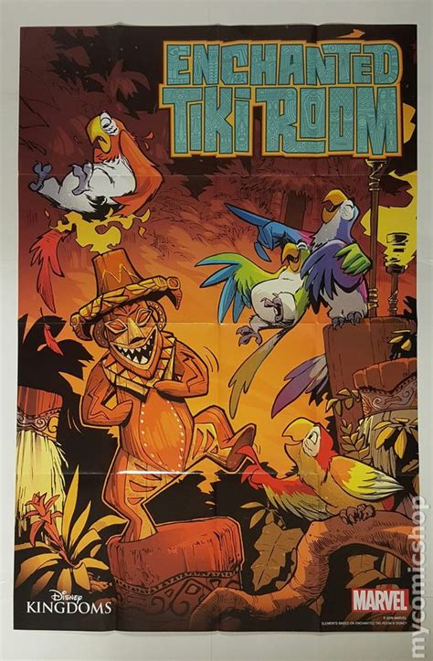 Enchanted Tiki Room Poster 2016 Marvel Comic Books