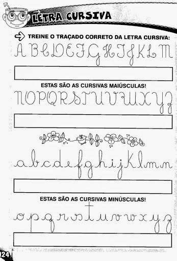 Atividades Com Letra Cursiva Letra Cursiva Atividades Com Letras