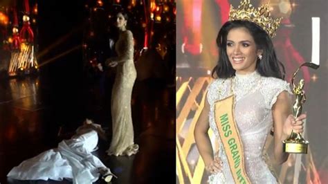 Miss universe malaysia 2018, the 56th edition of the miss universe malaysia pageant. Miss Paraguay faints after crowned as Miss Grand ...