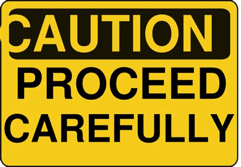 Clipart Road Signs Proceed With Caution 20 Free Cliparts Download