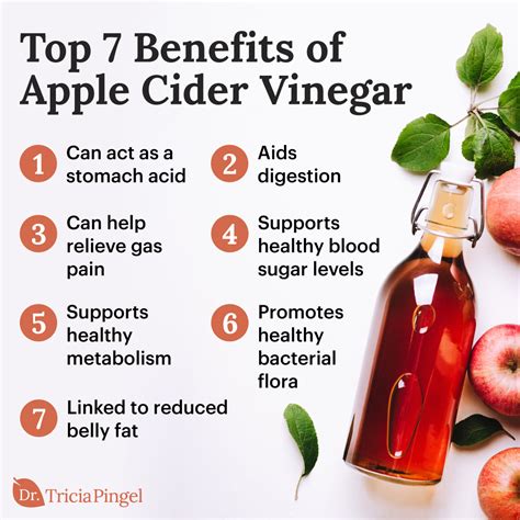 7 Health Benefits Of Drinking Apple Cider Vinegar Dr Pingel