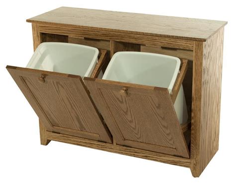 Check spelling or type a new query. Hardwood Double Tilt-out Waste Bin by Dutchcrafters Amish ...