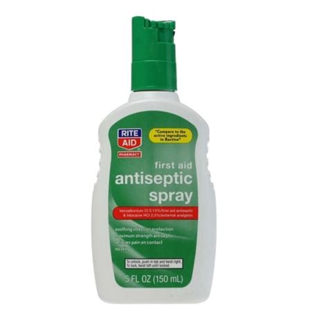 New Rite Aid First Aid Antiseptic Spray 5oz Ebay