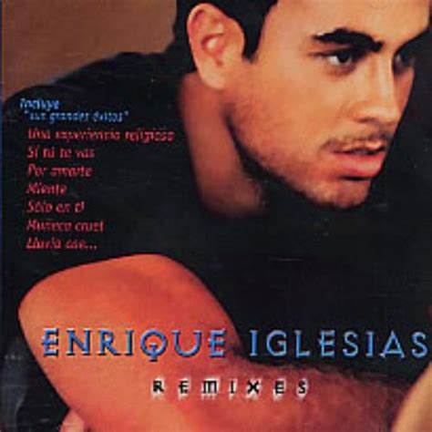 Enrique Iglesias Remixes Venezuelan Cd Album Cdlp 264720