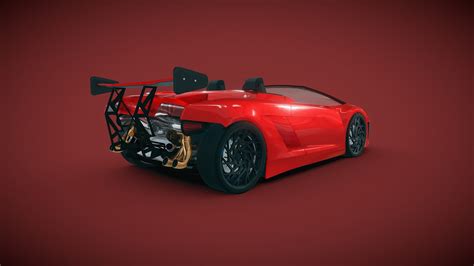 Lamborghini Gallardo Lp 5604 Spyder Download Free 3d Model By Subin