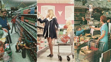 40 Vintage Photos Bring Back Supermarket Memories Through Decades