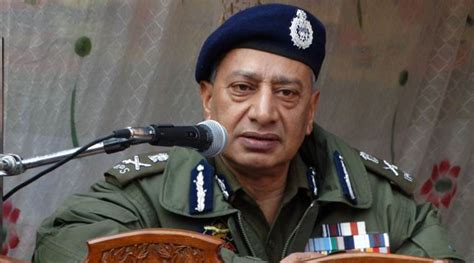 Jandk Police Chief Sp Vaid Removed India News The Indian Express