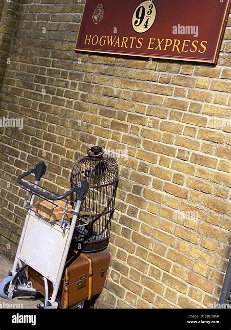 Harry Potter Train Platform High Resolution Stock Photography And