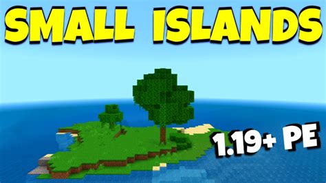 Top 3 New Minecraft Small Survival Island Seeds For Bedrock 119 Seed Minecraft 119 Bedrock