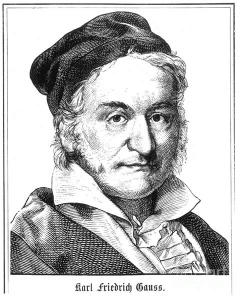 Karl Friedrich Gauss Photograph By Granger