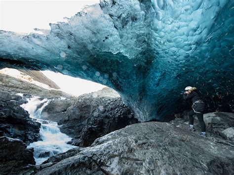 Waterfall Ice Cave Tour Iceguide