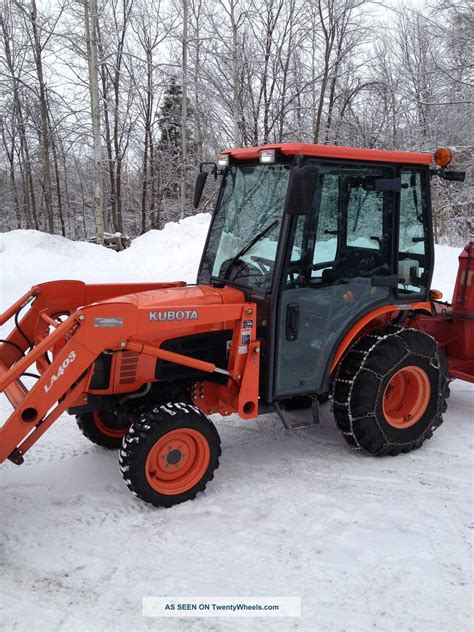 Kubota B3030 Hsdc Cab Tractor With Heat And Ac 237 Hours