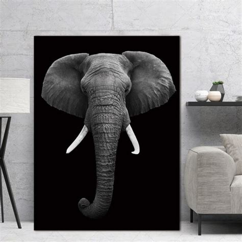 Elephant Wall Art Hd Portrait Best Collecttions Of Wall Arts For Your