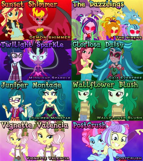 Favorite Villain Equestria Girls Mlp Forums My Little Pony Poster