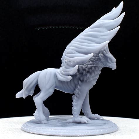 Hippogriff Miniature Large Size 2 Inch Base Dnd Monster Etsy