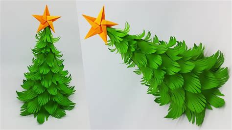 Diy Paper Christmas Tree How To Make A 3d Christmas Tree