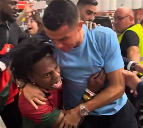 Ishowspeed Finally Meets Cristiano Ronaldo After Begging Him To Get Out