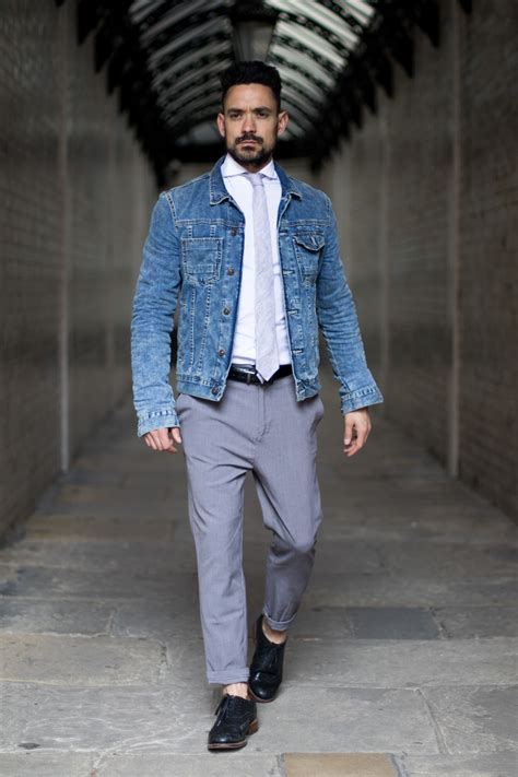how to wear a denim jacket 5 ways — men s style blog