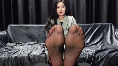 Sexy Asia Sole Vietnamese Model Liuxi`s Sex Foot Sock 4k Asian Fetish