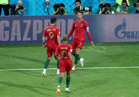 Portugal 3 3 Spain Result World Cup 2018 Football Match Report Ronaldo Free Kick Hat Trick