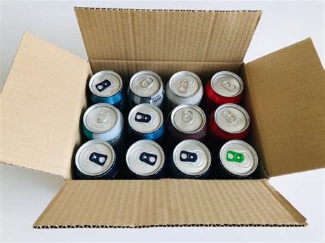 Beer And Cider Can Carrier Box Packaging For Retail