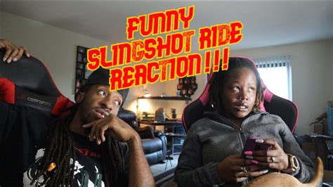 Guys Passing Out Funny Slingshot Ride Compilation Reaction