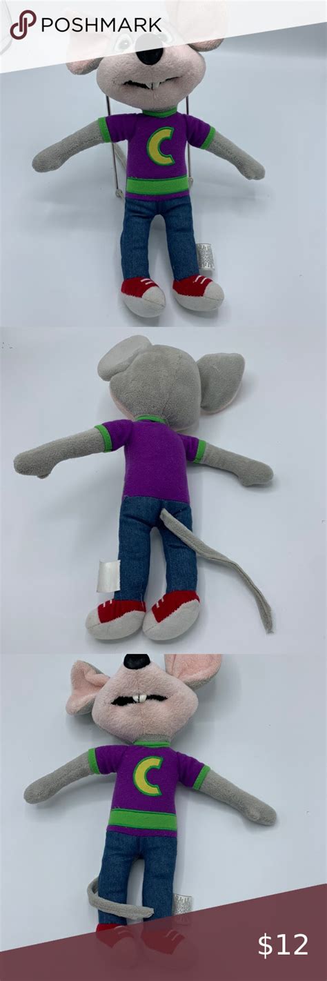 Chuck E Cheese Plush Chuck E Cheese Plush Plush Stuffed Animals