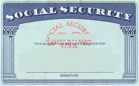 Just like a real social security card we do not laminate them. blank social security card template | Social Security card ...