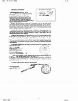 Sample Quit Claim Deed Filled Out