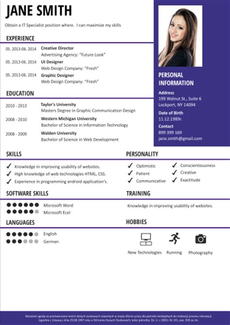 resume builder  creative resume templates craftcv