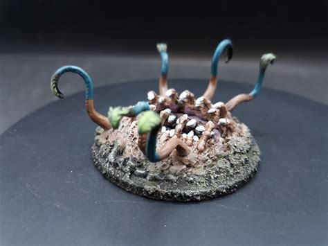 Will Paint Gaping Maw Monster Miniature Hand Painted Etsy