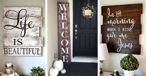 21 Best Wood Signs Ideas And Decorations For 2017