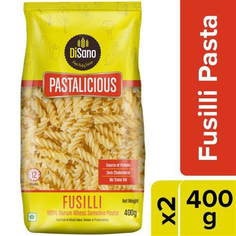 Buy Disano Pastalicious Fusilli 100 Durum Wheat Semolina Pasta