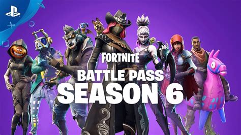 Fortnite Season 6 Battle Pass Now With Pets Ps4 Youtube