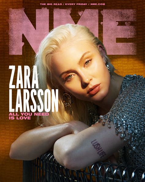 On The Cover Zara Larsson “i Think Im Obsessed With Love”