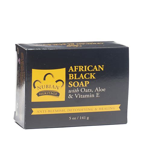 Nubian heritage african black soap bar at amazon. 5 oz African Black Bar Soap by Nubian - Thrive Market