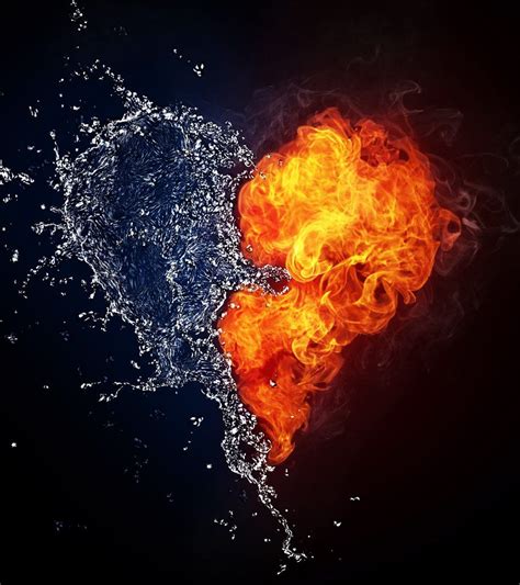 Slm Android Wallpapers In 2020 Fire Heart Fire Art