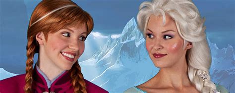 Anna And Elsa To Begin Frozen Character Meet And Greets At Walt