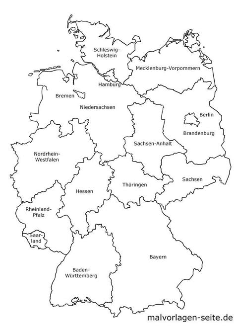 Deutschland Karte Blanko Pdf Ki Landkarte Deutschland